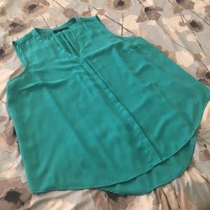 APT 9 Turquoise, Sleeveless Blouse